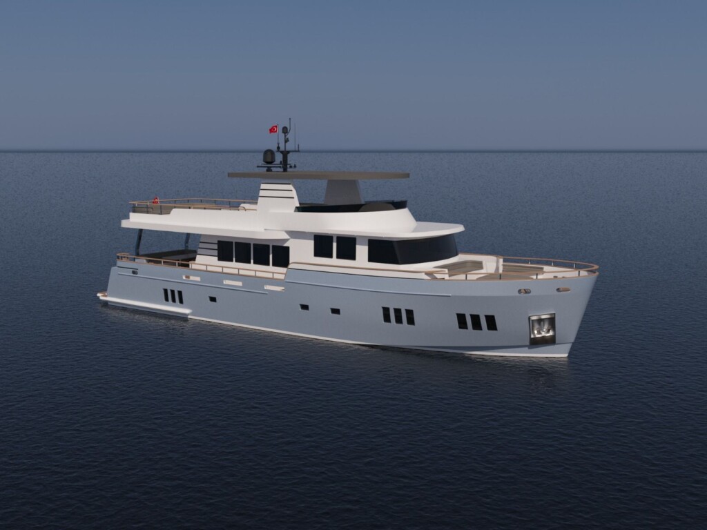 Dalibay XP Trawler Yacht: Blue Cruise Comfort for 12 Guests 1 Dalibay XP Trawler Yacht-simay yacht charters