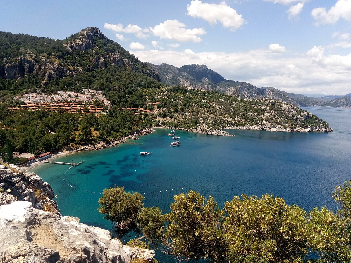 Fethiye to Marmaris Blue Cruise Route 3 Fethiye to Marmaris Blue Cruise Route - Turunc Bay