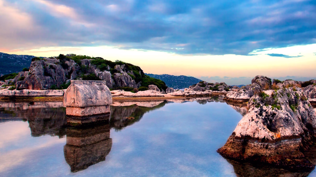 Gocek to Kekova Blue Cruise Route - Kekova