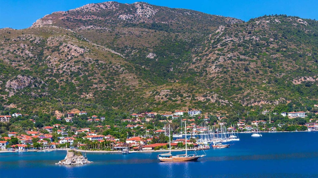 Selimiye Hisaronu Gulf Blue Cruise Route