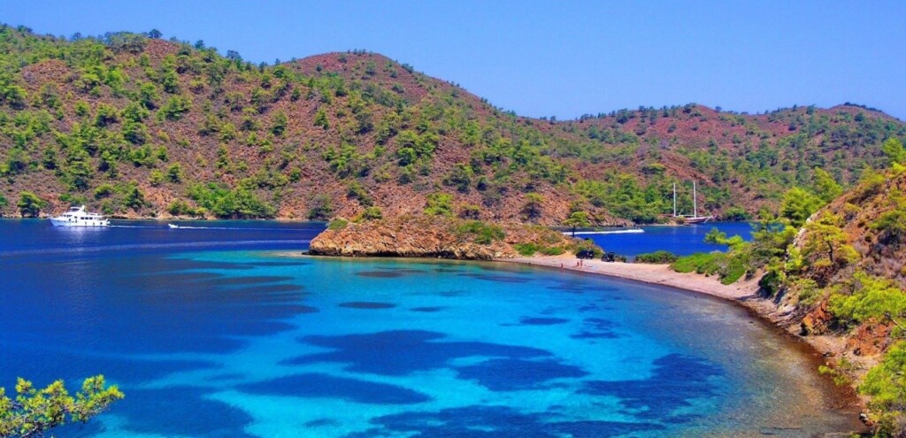 Selimiye Hisaronu Gulf Blue Cruise Route - Bencik Bay